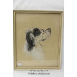 Sidney Langdon, three pastel studies of dogs, all signed in pencil: 'Fred', dated 1969, 55 x