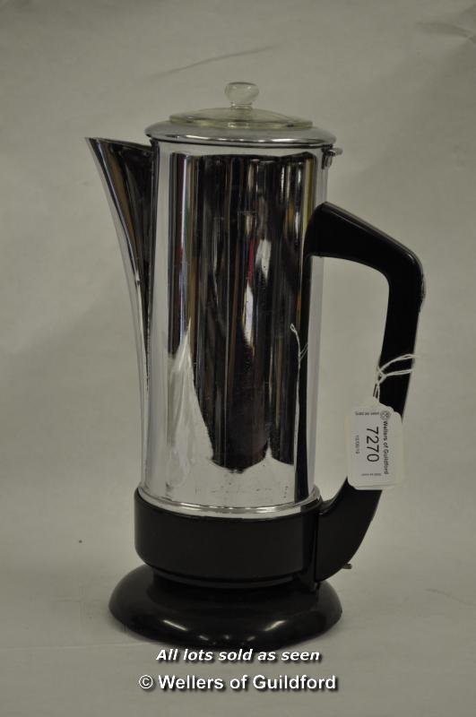 HMV The Gramophone Co coffee percolator, Claridge model.