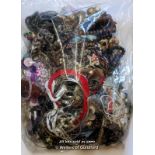 Sealed bag of costume jewellery, gross weight 4.05 kilograms