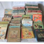 Two boxes of children's annuals, Wonder Books, etc.