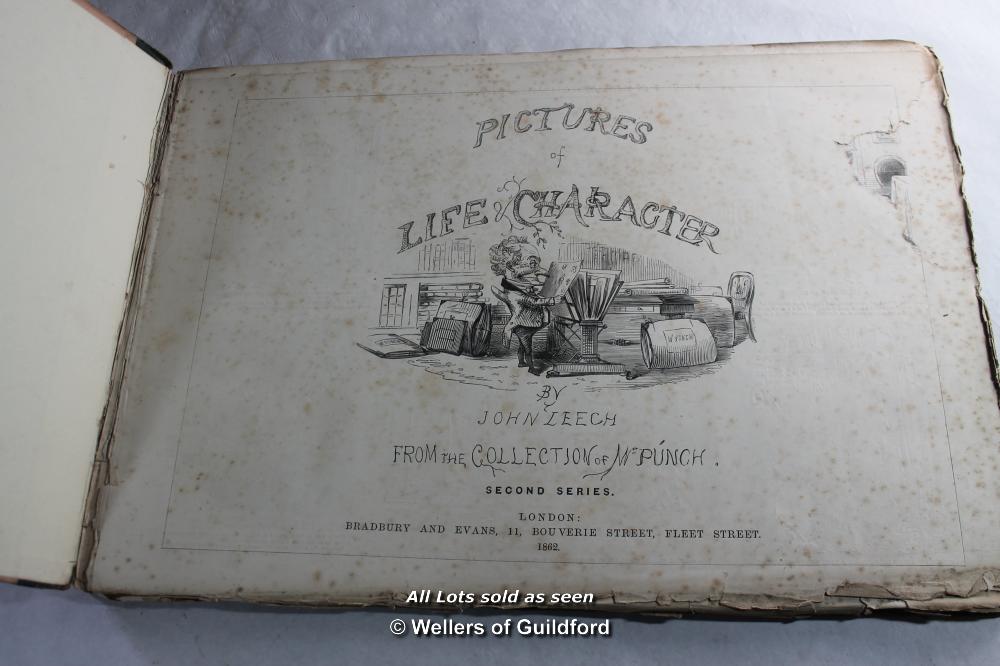 Pictures of Life & Character by John Leech, from the collection of Mr Punch, 4 vol, London 1864. ( - Image 10 of 10