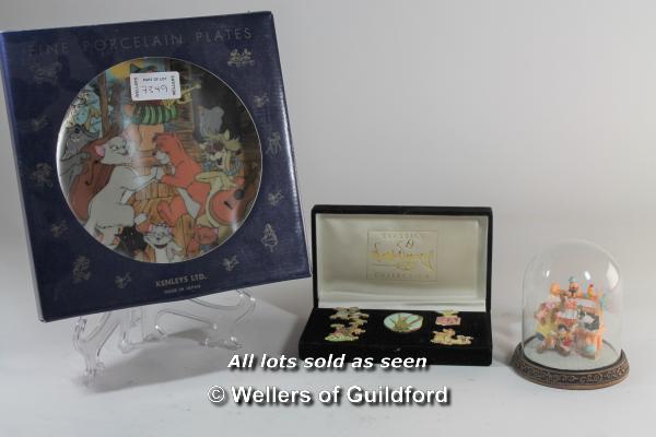 Disney collectibles comprising Gus & Jaq Tea for Two cup and saucer, Pooh and Friends You are - Image 4 of 5