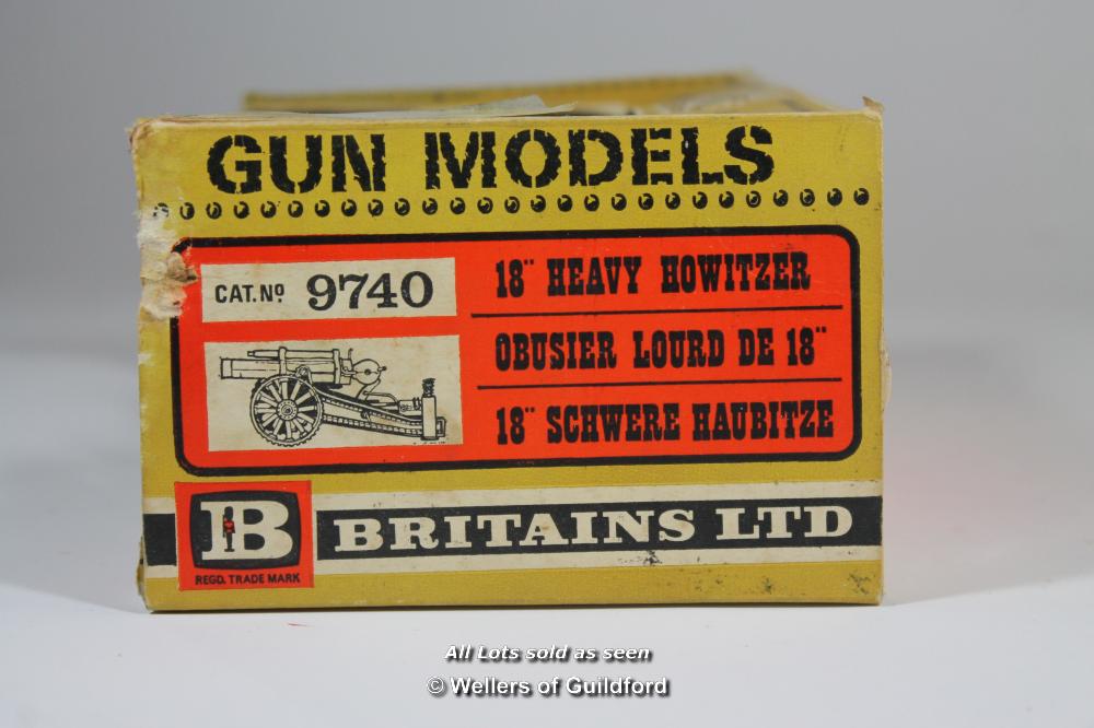 Britains 18" Heavy Howitzer 1:32 scale die-cast model number 9740, circa 1974 - Image 2 of 5