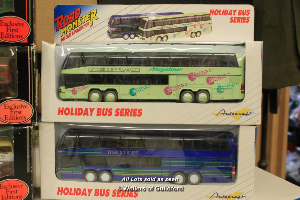 Assorted boxed /unboxed coaches and buses including Corgi, Road Monster and Gilbow Exclusive First - Image 6 of 6
