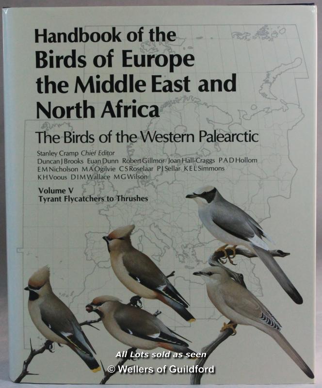 Cramp S. ( Chief Editor & others ) : The Handbook of the Birds of Europe, the Middle East and - Image 6 of 10