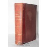 Gray's Anatomy, 7th edition, half leather binding, inscribed in ink W.R Hatton Guy's Hospital, G J