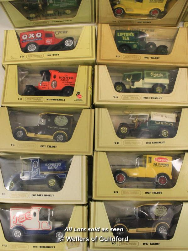 Matchbox Models of Yesteryear assorted promotional straw style die cast models to include Y-12 - Image 2 of 7