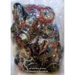 Sealed bag of costume jewellery, gross weight 3.70 kilograms