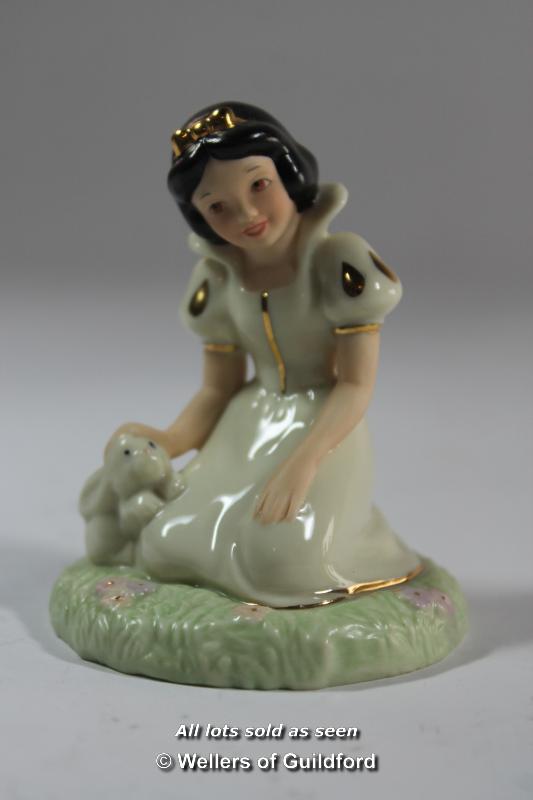 Lenox Disney Showcase Collection: Snow White and her seven dwarves, the tallest 8cm. - Image 2 of 7