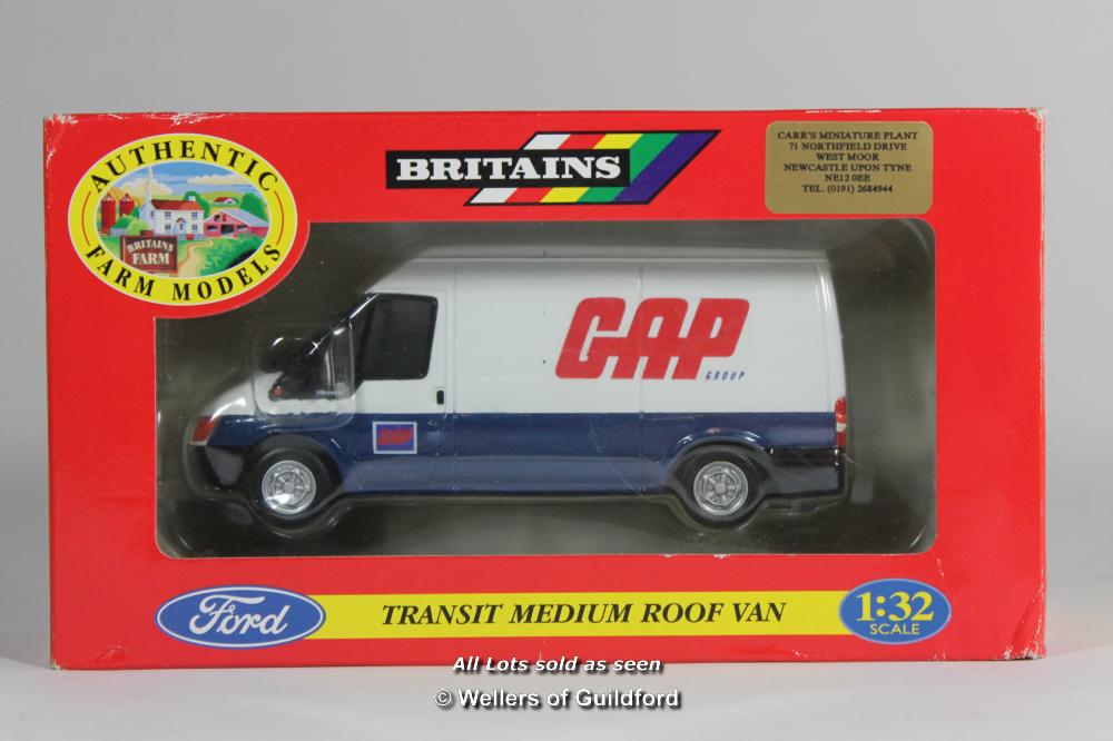 Assorted Britains die-cast vehicles including boxed Gap Transit Medium Roof Van 40752, 1:32 scale - Image 6 of 6