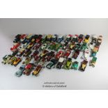 Matchbox Lesney, a large group of assorted vintage style die-cast vehicles to include 1937 cord