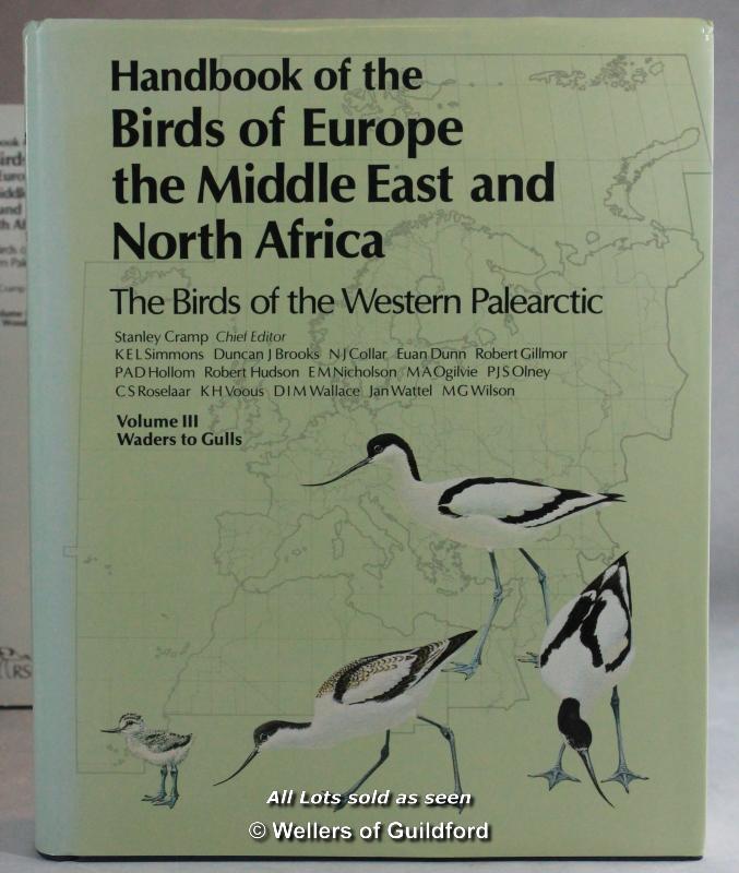 Cramp S. ( Chief Editor & others ) : The Handbook of the Birds of Europe, the Middle East and - Image 4 of 10