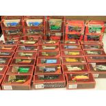 Matchbox Models of Yesteryear assorted maroon style die cast models including limited editions and