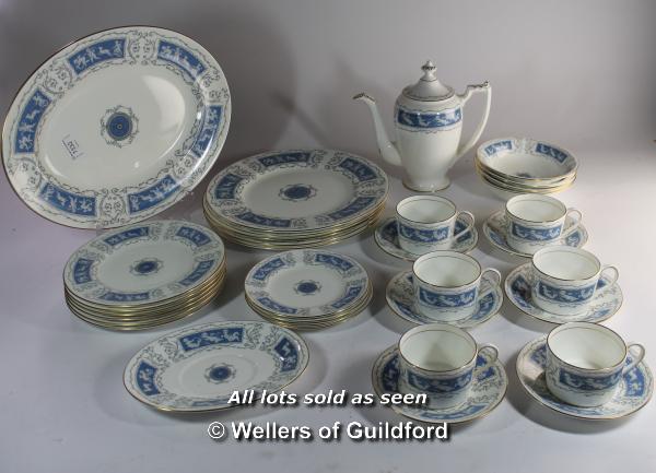 Coalport Revelry six place coffee service including coffee pot; part dinner service comprising