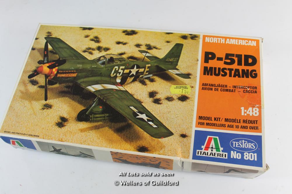 Italaerei model kits, to include 1:72 scale C-47 Sky Train no.127, 1:48 scale Westland Lysander Mk 3 - Image 2 of 4