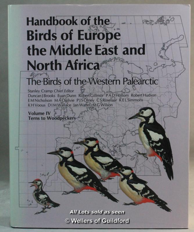 Cramp S. ( Chief Editor & others ) : The Handbook of the Birds of Europe, the Middle East and - Image 5 of 10