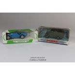 Boxed Matchbox Dinky Radio Times 1950 Ford E83W 10 CTW van and Corgi Mobil Bugatti Type 35 (2)