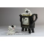 Disney Character Teapot Collection by Cardew Design, 101 Dalmations, limited edition 5347/1000,