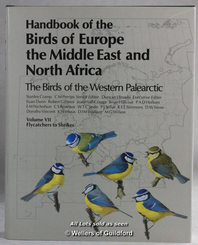 Cramp S. ( Chief Editor & others ) : The Handbook of the Birds of Europe, the Middle East and - Image 8 of 10