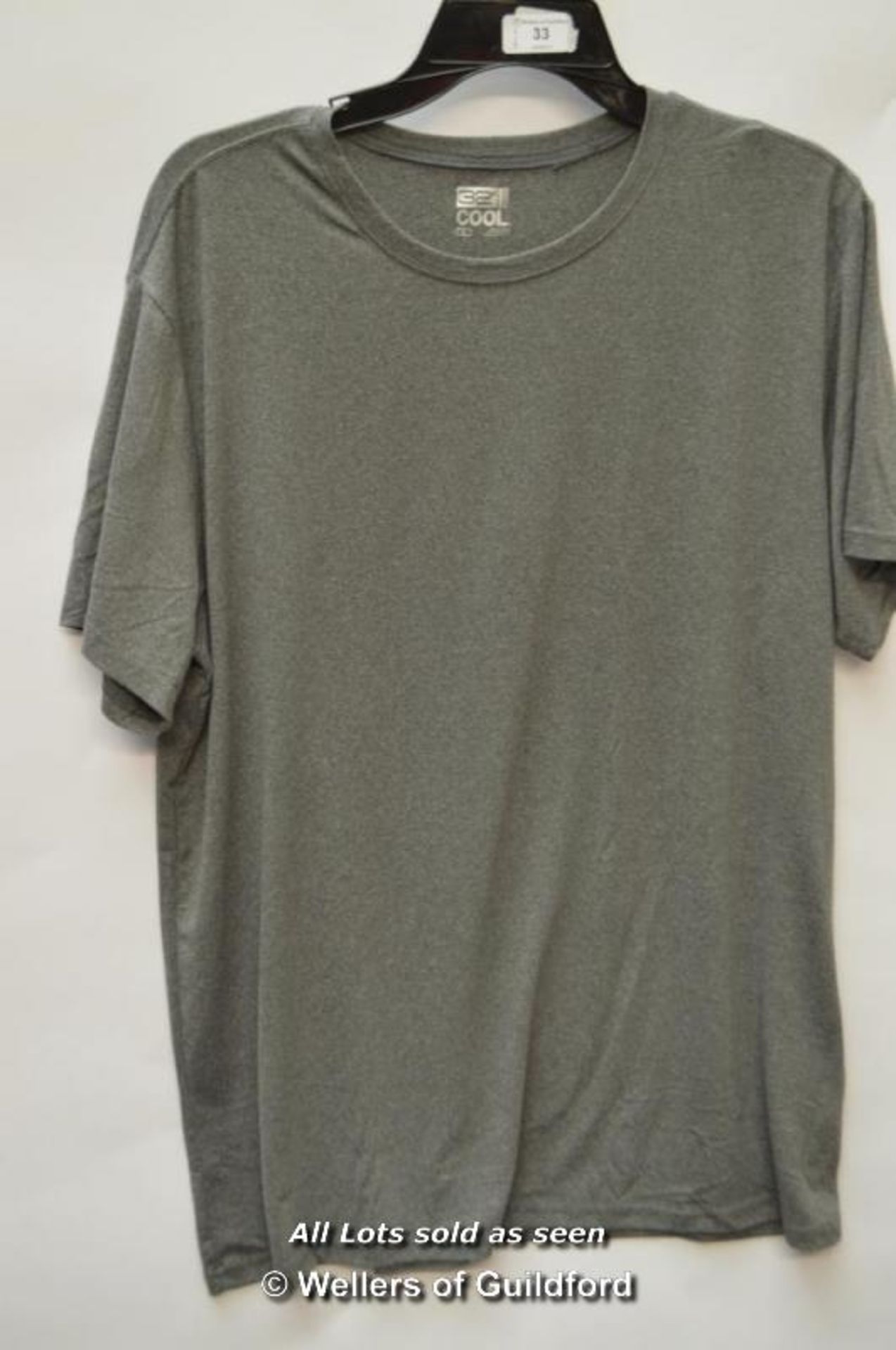 *GENTS NEW 32 DEGREES COOL GREY T-SHIRT SIZE EXTRA LARGE