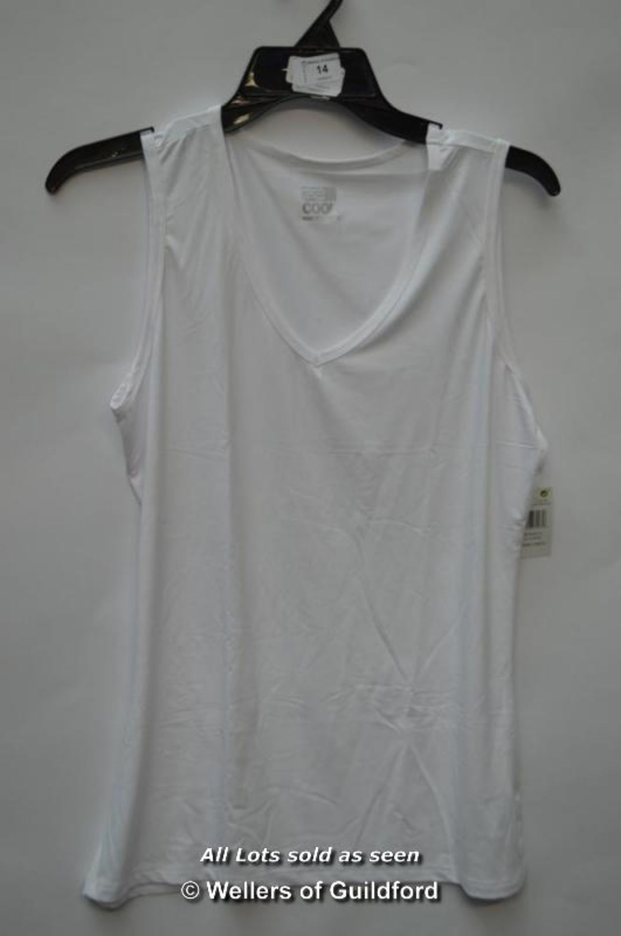 *LADIES NEW 32 DEGREES COOL WHITE VEST SIZE LARGE
