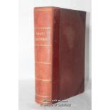 Gray's Anatomy, 7th Edition, half leather binding, inscribed in ink W.R Hatton Guy's Hospital, G J