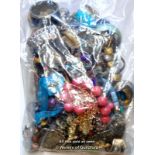 Sealed bag of costume jewellery, gross weight 4.20 kilograms