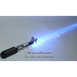 *Star Wars: custom made 'Skywalker' light up lightsaber replica (Lot subject to VAT) LQD94