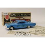 AMT Craftsman series no. 4010-100, 1960 Ford Starliner 1/25 scale, made model