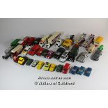 Corgi die-cast, assorted unboxed vehicles to include Austin Mini Metro, Mini Cooper and vintage