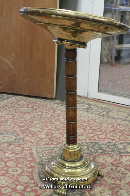 *Sessionist brass Art Nouveu Jugendstil Viennese side table (Lot subject to VAT) - Image 2 of 2