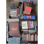 Four boxes of mixed books including Rubayyat of Omar Khayam, illus Dulac.
