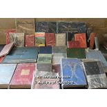 A & C Black books: Egypt, Venice, Warwickshire, and a quantity of further topographical books.