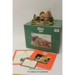 *Lilliput Lane 'Harvest Home' with paperwork and deeds (Lot subject to VAT)