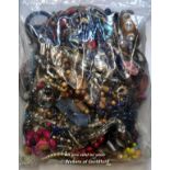 Sealed bag of costume jewellery, gross weight 3.88 kilograms