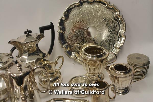 *Assorted vintage silver plate items (25) - Image 2 of 4