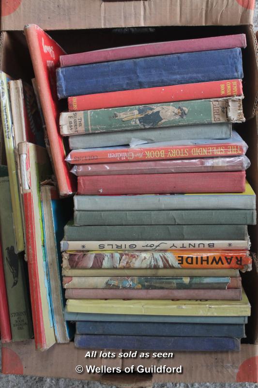 Four boxes of assorted books including children's and literature. - Image 5 of 5