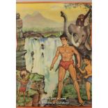 Tarzan: Anglo Confectionary poster on card 1966, 70 x 53cm