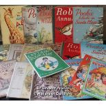 Children's books including Tuck's The Way to Fairyland, Nelson's The Twiryl Whirly Book and others.