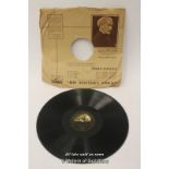 *Mischa Elman, Souvenir de Moscow (Wieniawski) 78 rpm record (Lot subjet to VAT)