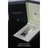 *Alfred Dunhill 1993 Centenery edition cigarette lighter in original hinged box and card box. Lot