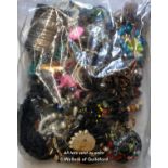 Sealed bag of costume jewellery, gross weight 4.26 kilograms