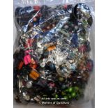 Sealed bag of costume jewellery, gross weight 3.57 kilograms