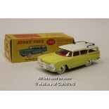 Dinky Toys no.193, Rambler Cross Country Station Wagon, yellow body, red interior, regular wheels