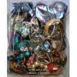 Sealed bag of costume jewellery, gross weight 3.68 kilograms