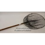 A vintage fishing net