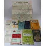 Vintage street maps and guides to Banstead, Reigate, Worcester Park, Epsom & Ewell; OS one inch