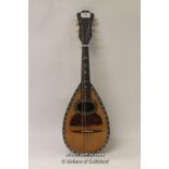 *Italian bowl back mandolin by Pietro Tonelli, Naples