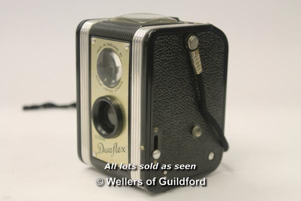 Vintage Kodak Duoflex camera with case - Image 2 of 3