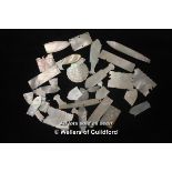 *Antique mother of pearl damaged fragment gaming counters (Lot subject to VAT) (LQD98)